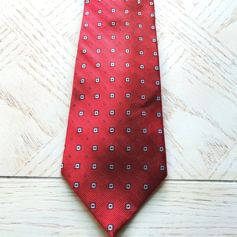 Red men's Tie